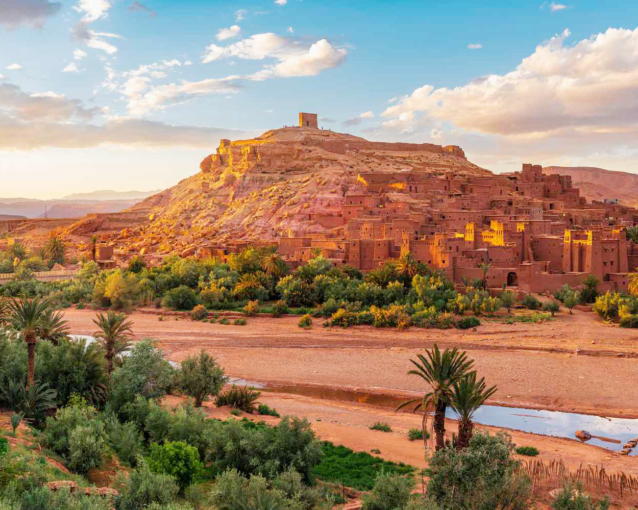 摩洛哥的阿伊特·本·哈杜 (Ait Ben Haddou) 跻身世界 20 个最美丽村庄之列